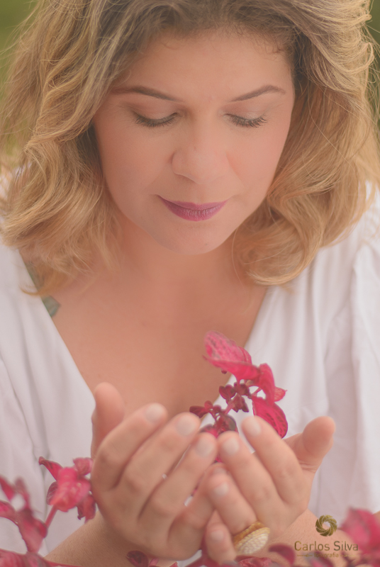 flor, cheiro, natureza, makup