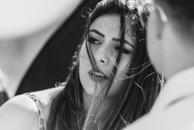 conversando com a mae