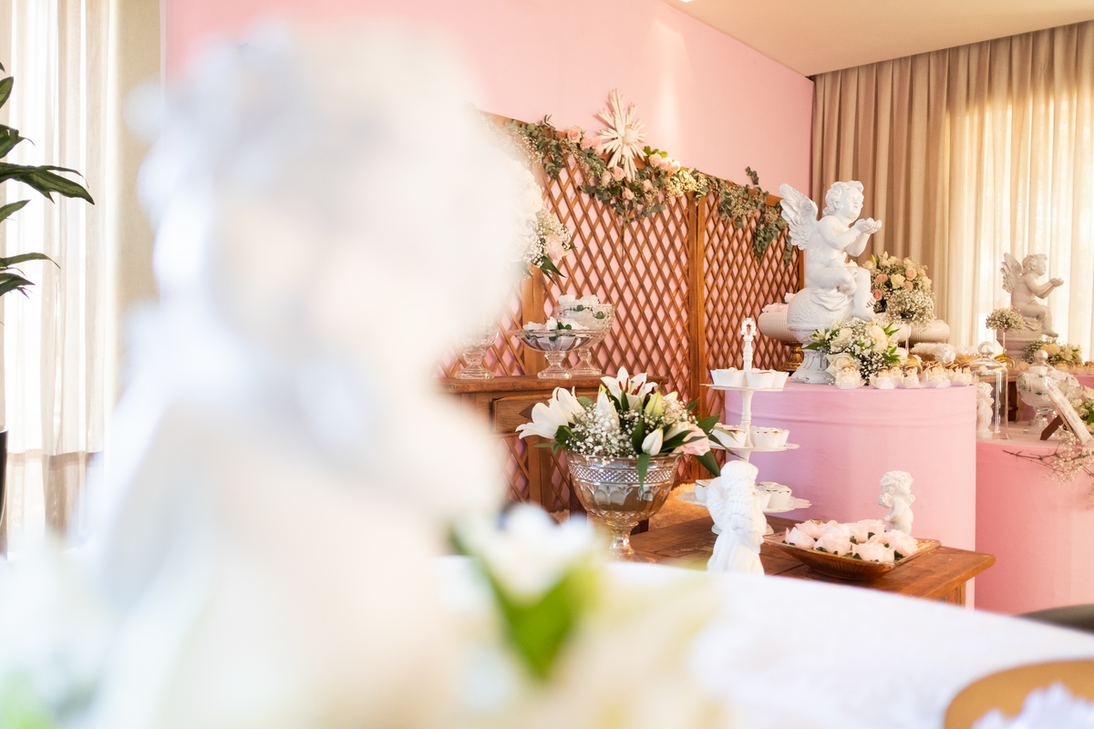 decoração de batizado