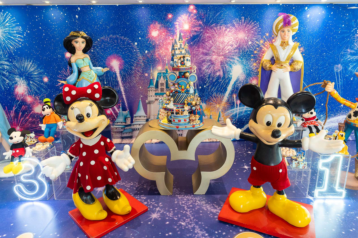 mesa disney de 3 a 1 ano
