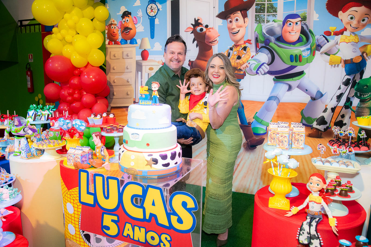 Foto com a decoração