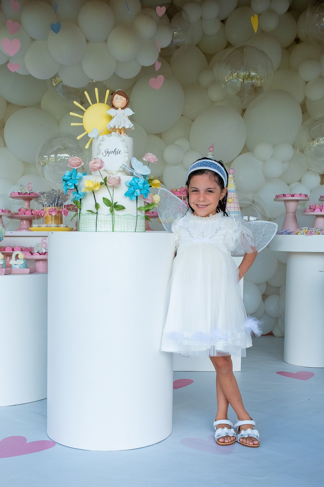 foto da Sophie  com a decoração