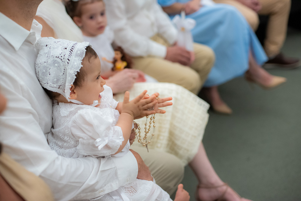 filha batendo palminha
