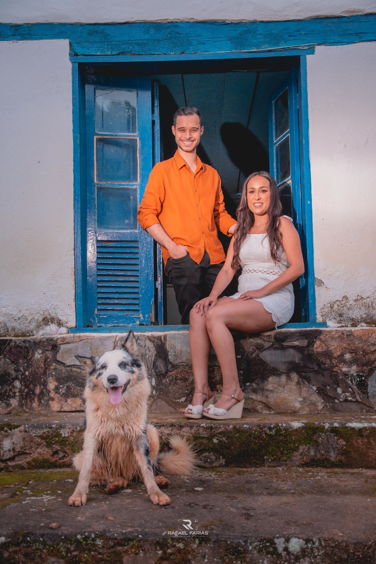 pré wedding com cachorro