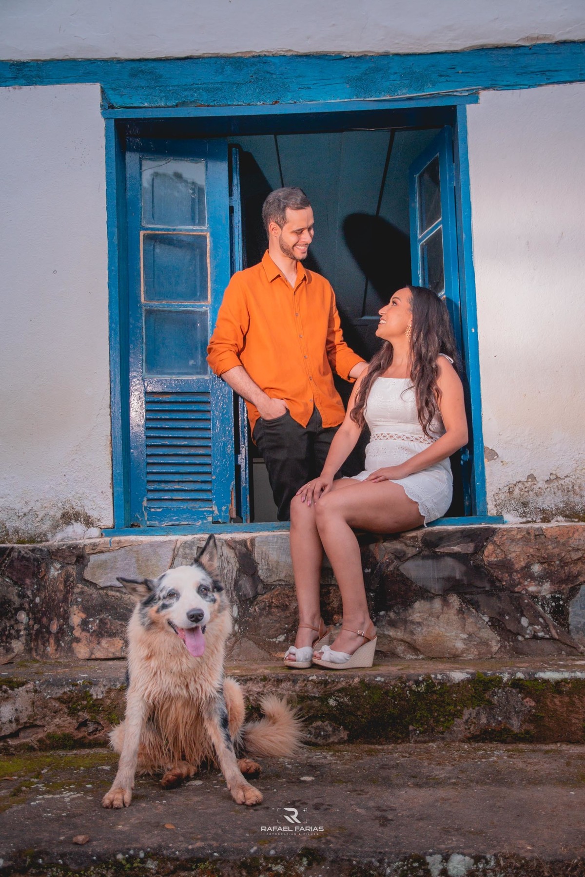 pré wedding com cachorro