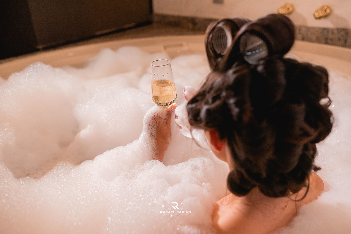 Noiva na banheira