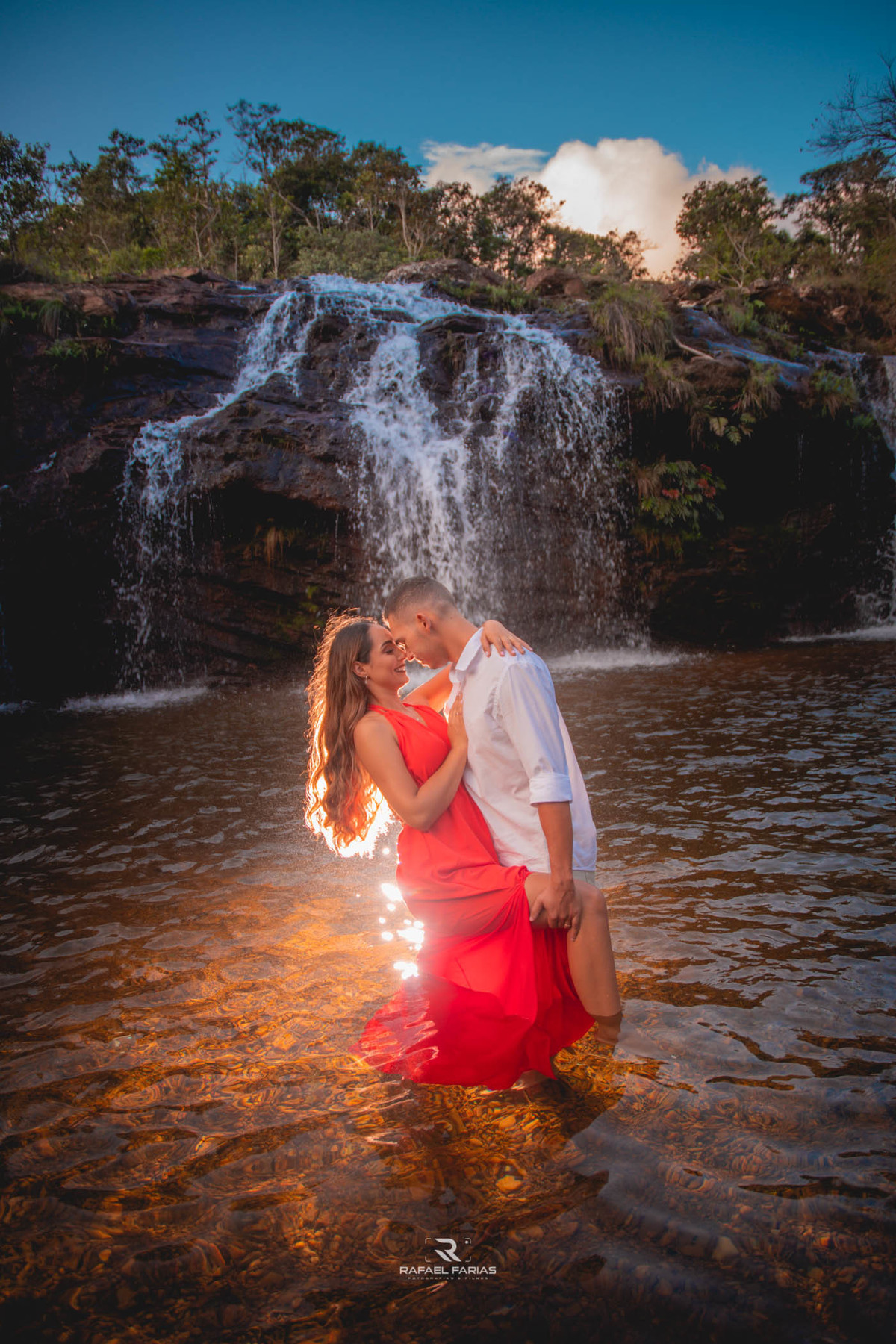 pré wedding cachoeira