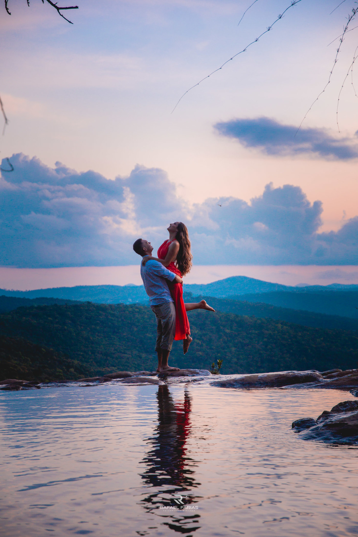 pré wedding cachoeira