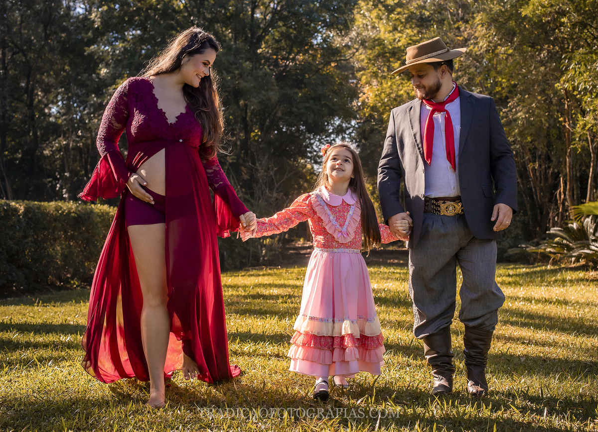 ensaio de familia externo