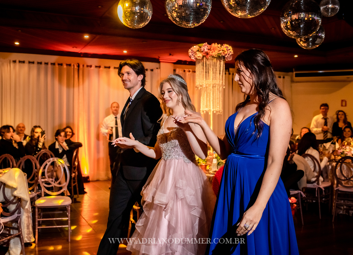 entrada da debutante