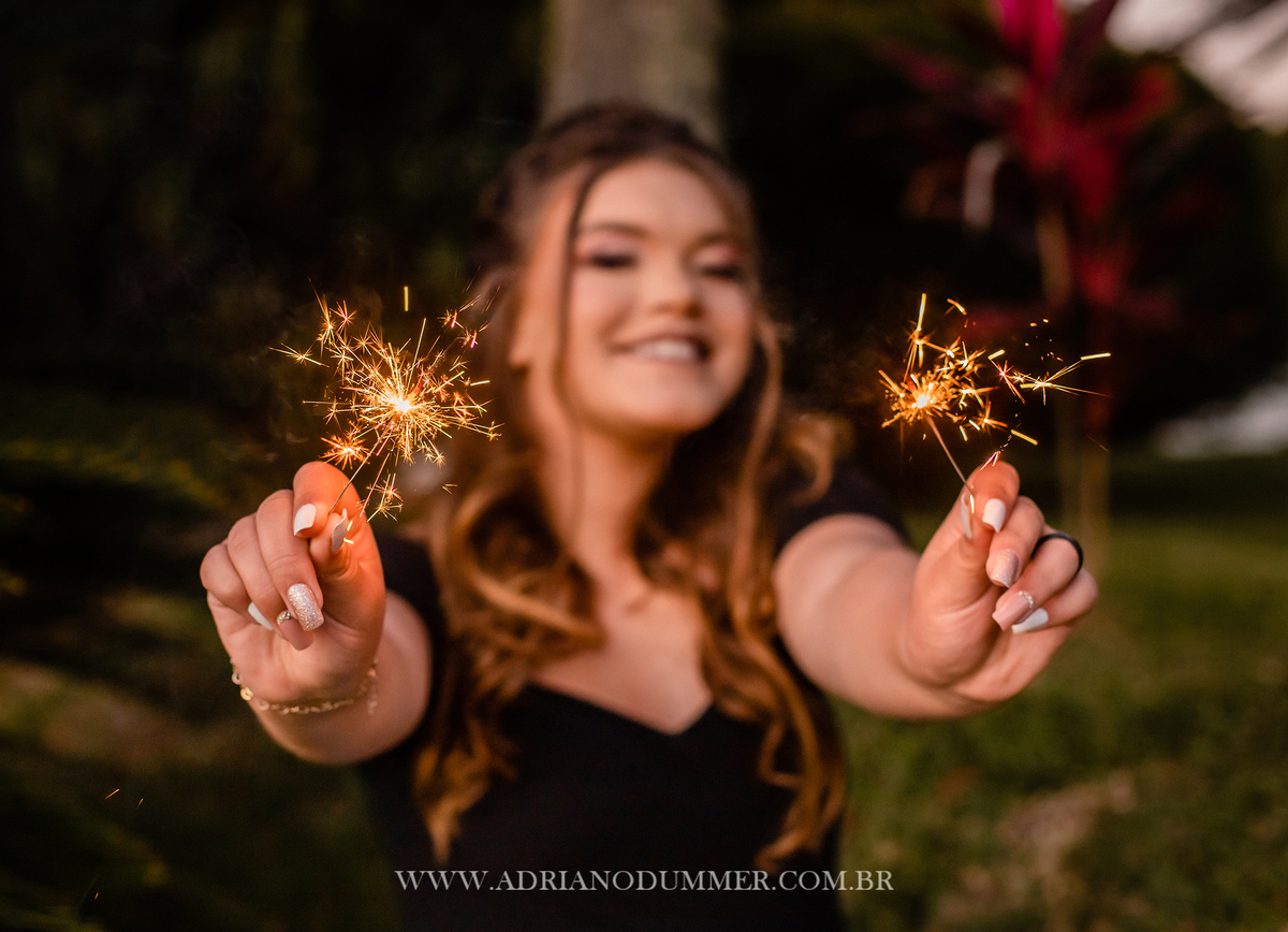 debutante com sparkels