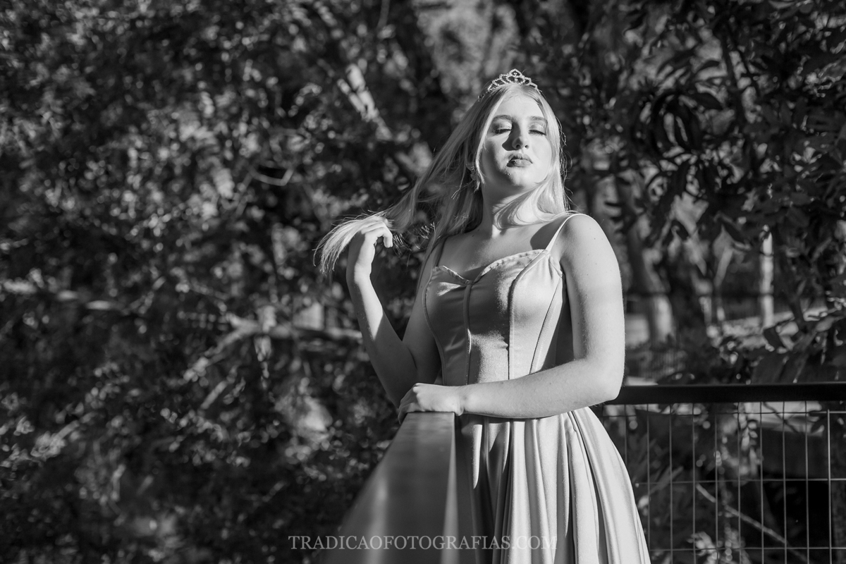 15 anos preto e branco