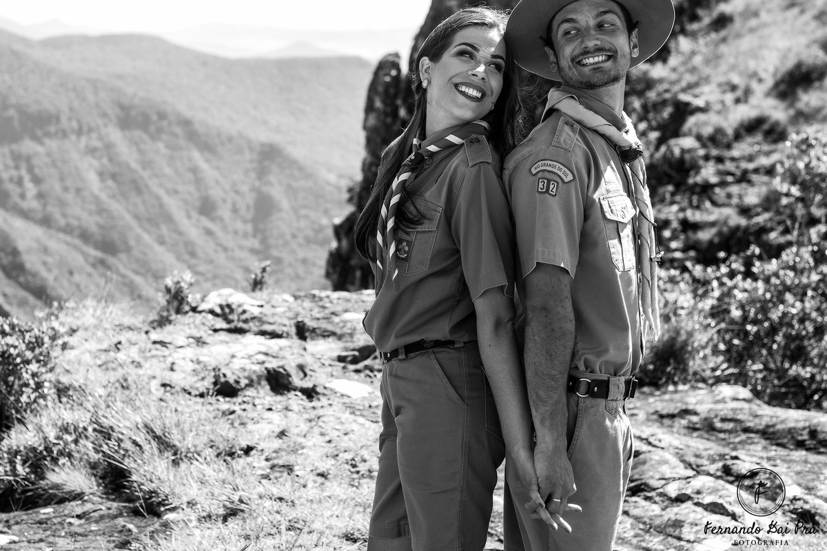 Ensaio de casal em Cambará do Sul