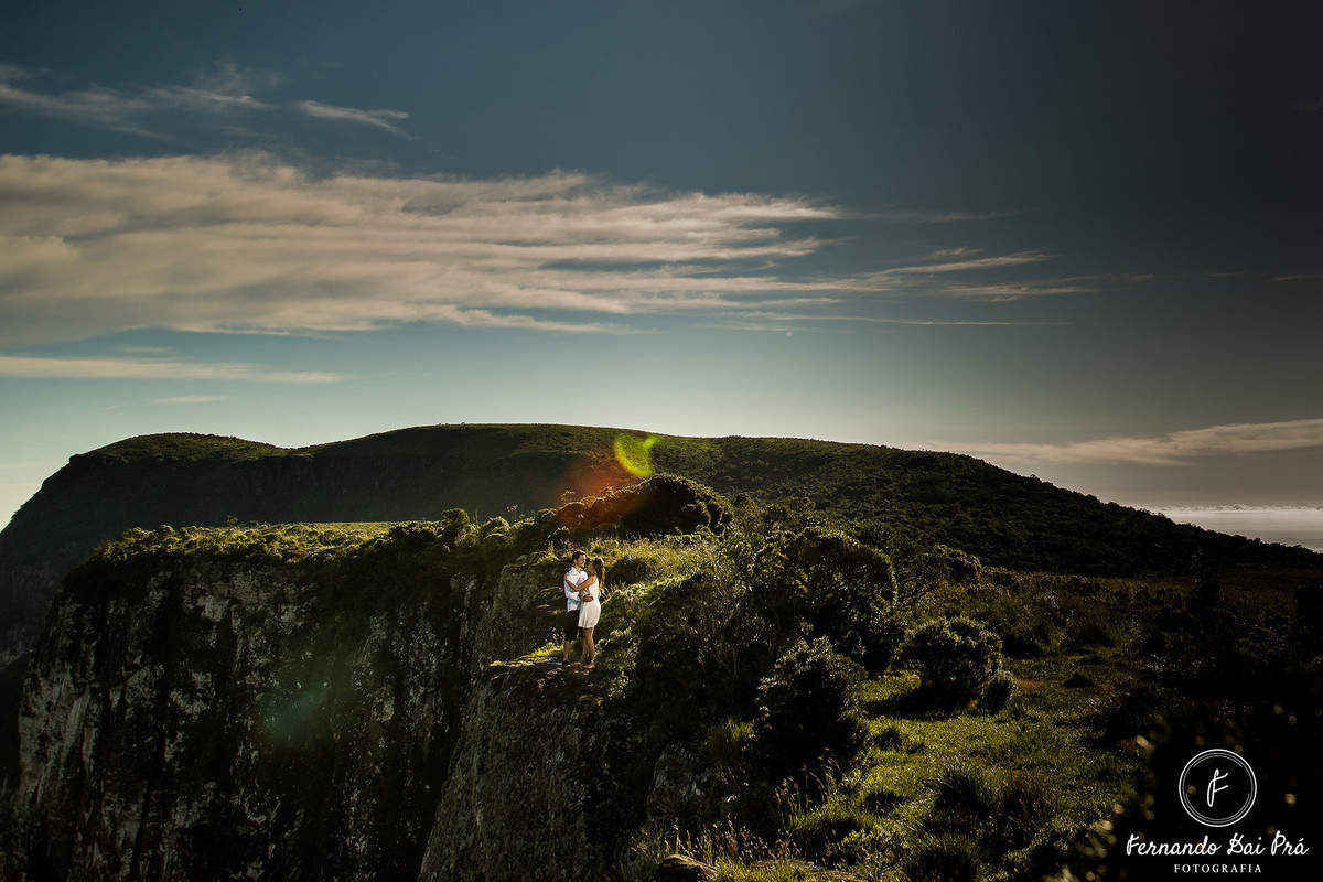 Ensaio de casal em Cambará do Sul
