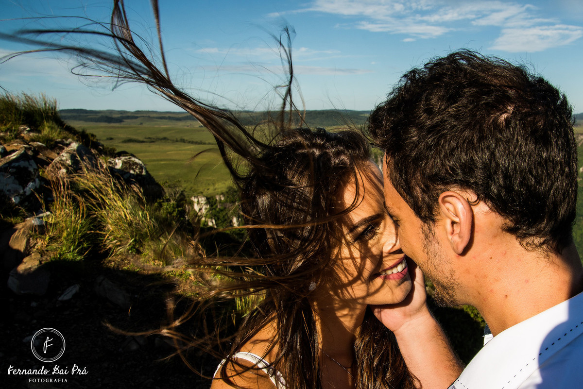 Ensaio de casal em Cambará do Sul