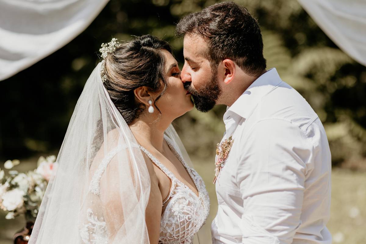 Beijo dos noivos