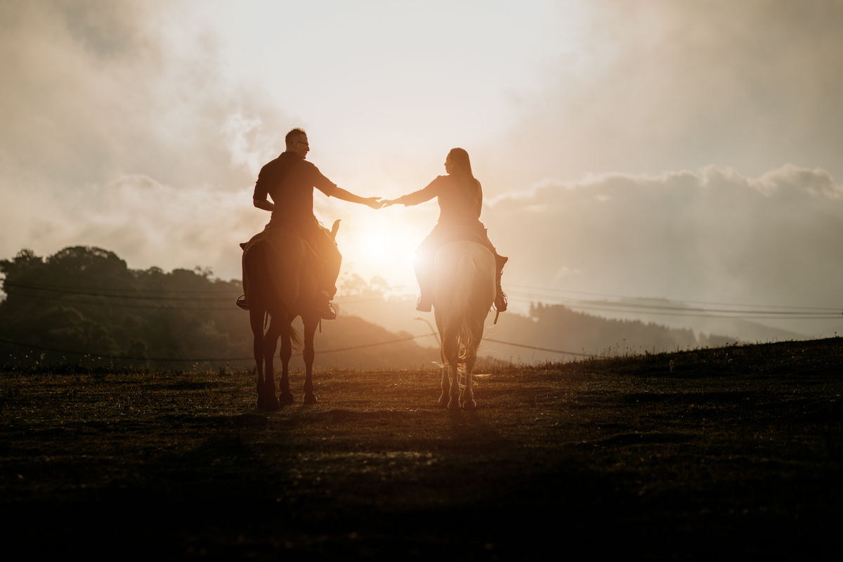 Prewedding pôr-do-sol 