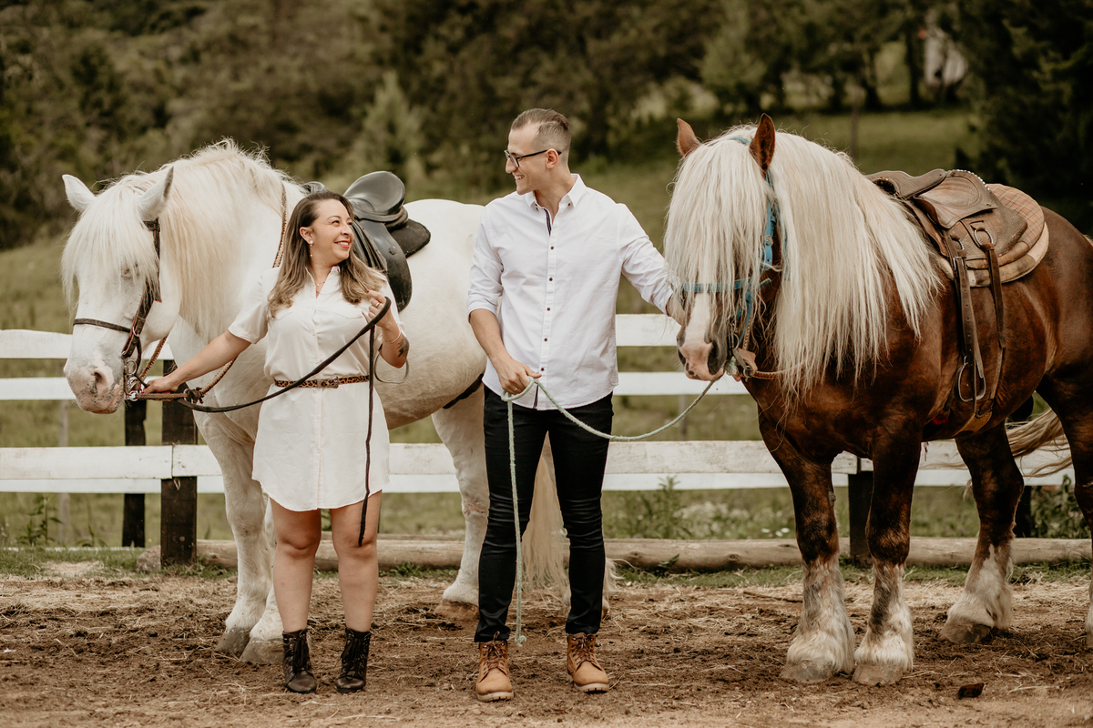 Ensaio fotográfico no Haras