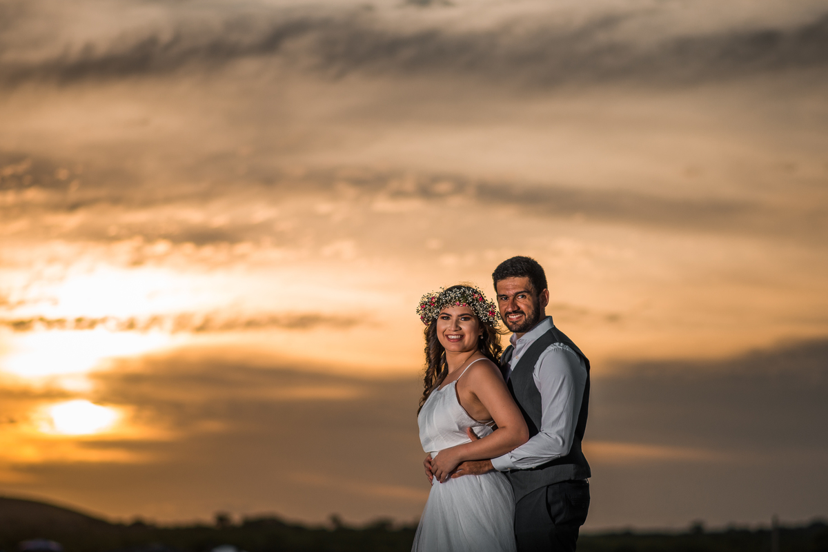 Fotografia por do sol em Maracaípe por Moab Oliveira