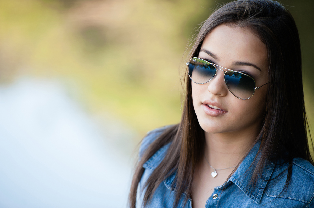 detalhe do rosto da debutante