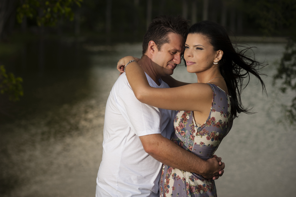 abraço fim de tarde