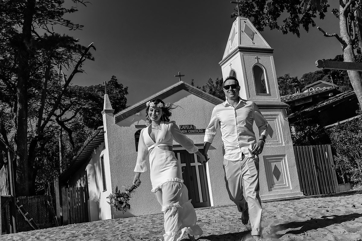 ensaio trash the Dress em Ilhabela 