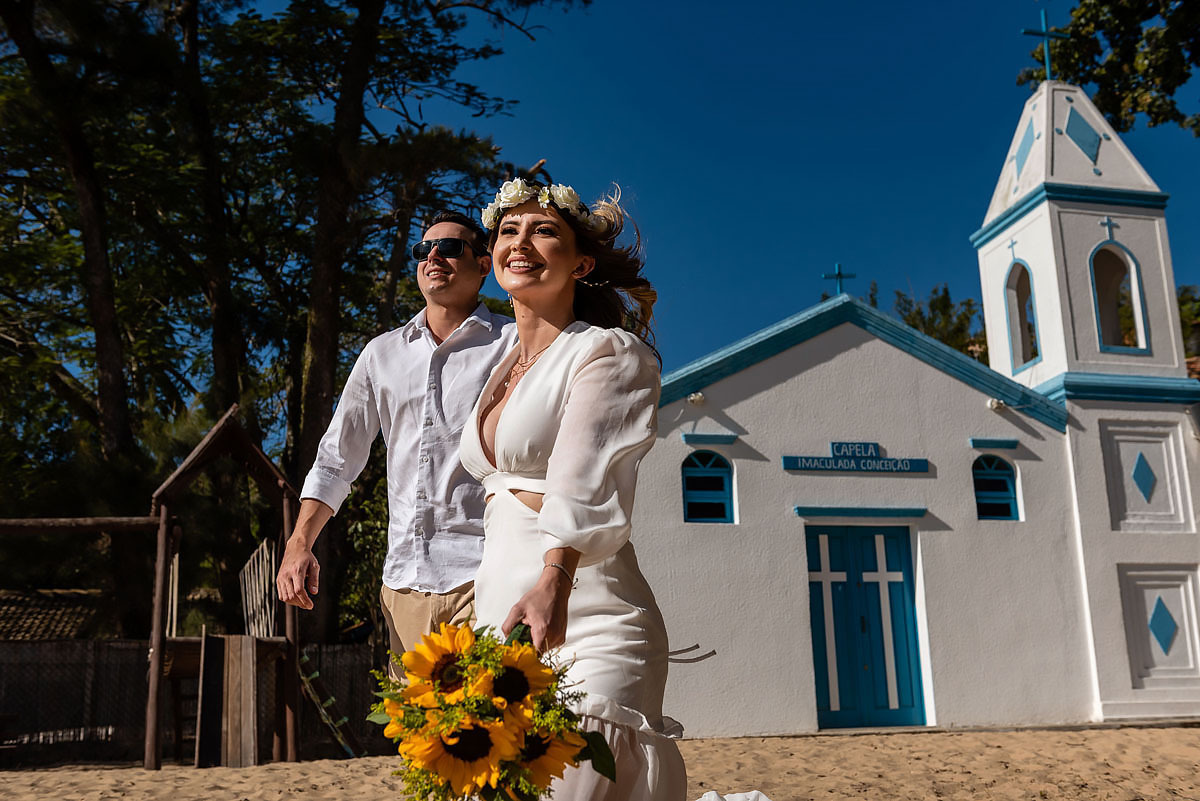 ensaio trash the Dress em Ilhabela 
