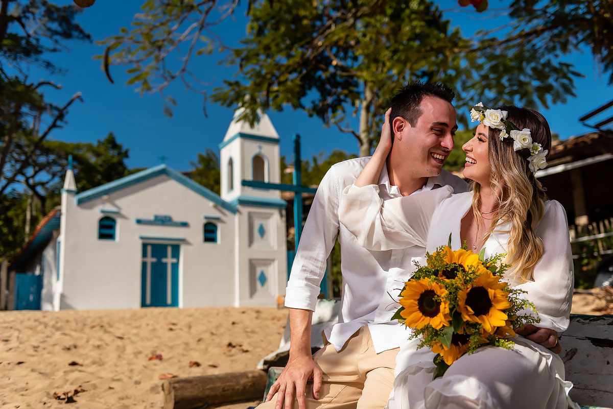 ensaio trash the Dress em Ilhabela 