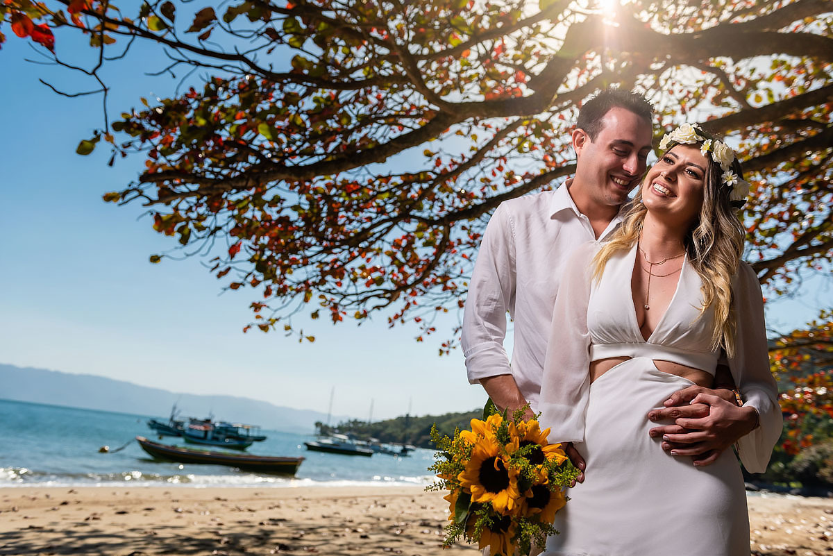 ensaio trash the Dress em Ilhabela 