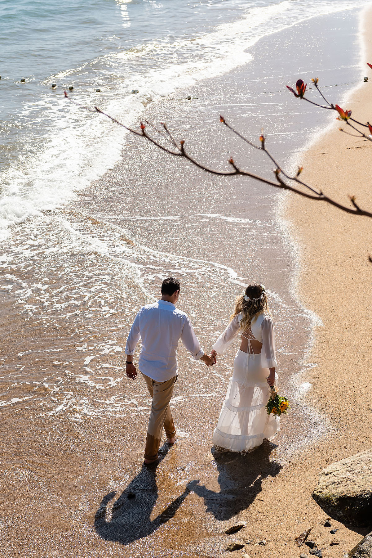 ensaio trash the Dress em Ilhabela 
