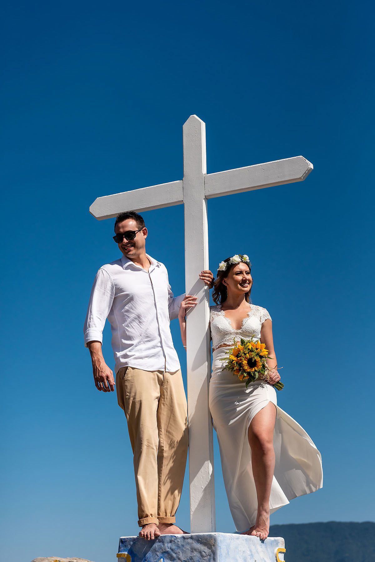 ensaio trash the Dress em Ilhabela 