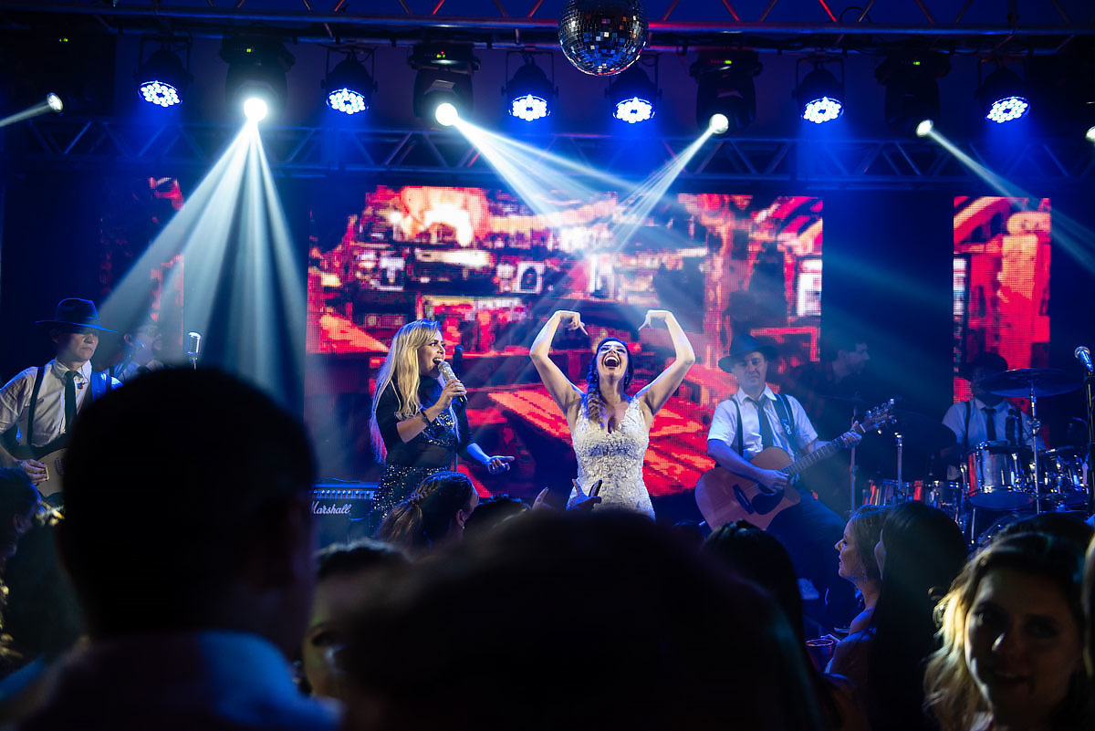 festa de casamento no Portal Girasol