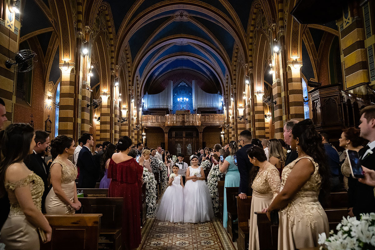 Casamento na catedral de Jundiaí