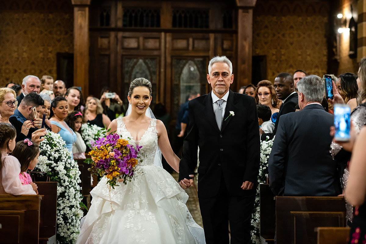 Casamento na catedral de Jundiaí