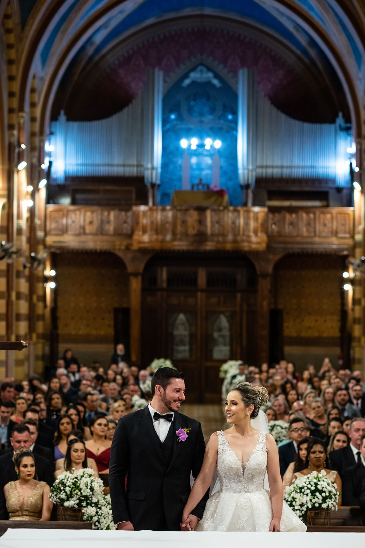 Casamento na catedral de Jundiaí