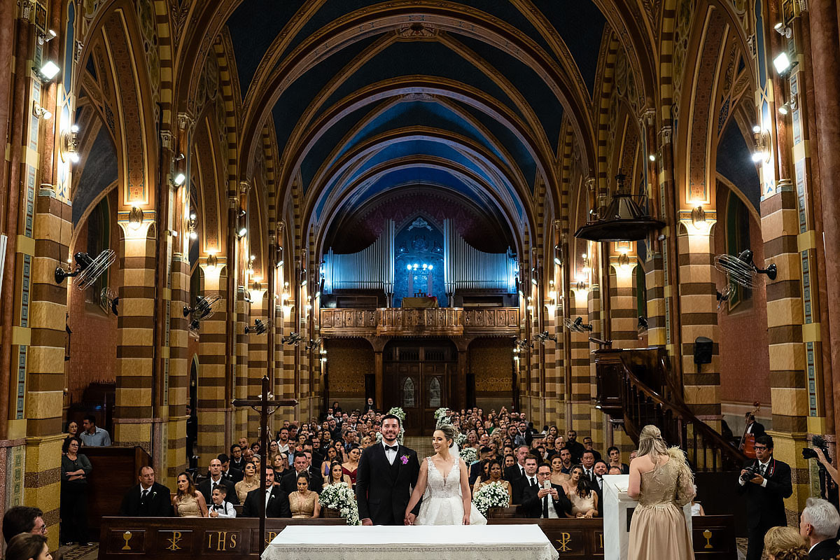 Casamento na catedral de Jundiaí