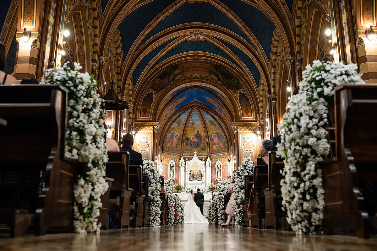 Casamento na catedral de Jundiaí