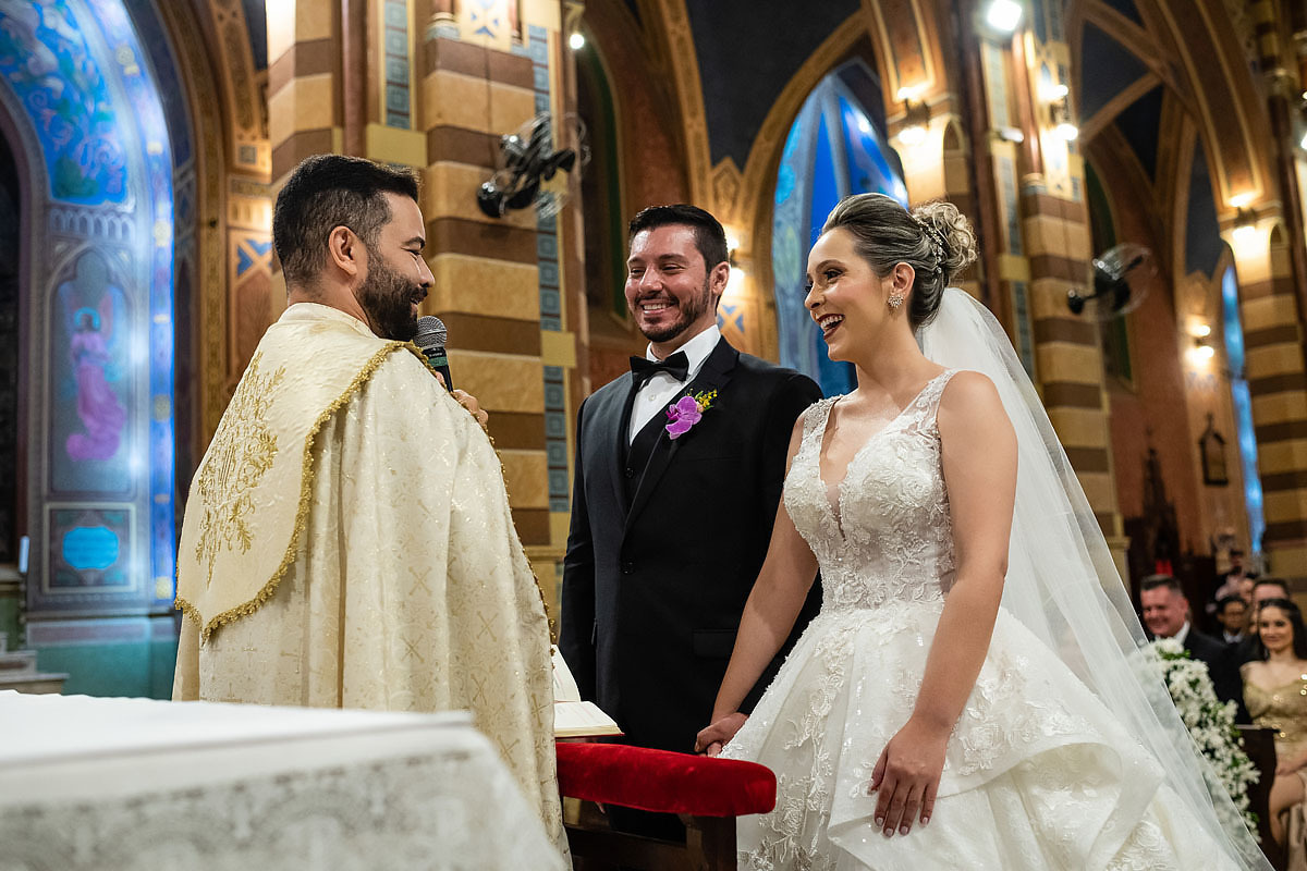 Casamento na catedral de Jundiaí