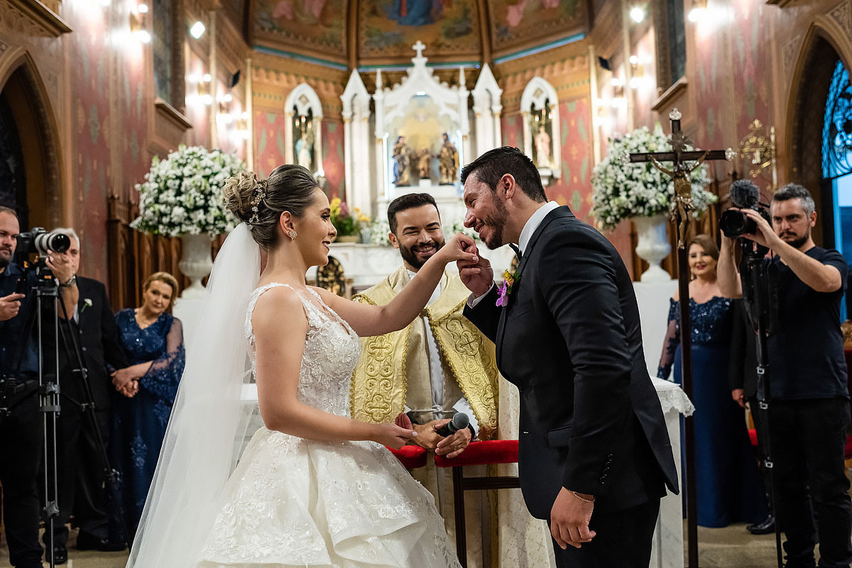 Casamento na catedral de Jundiaí