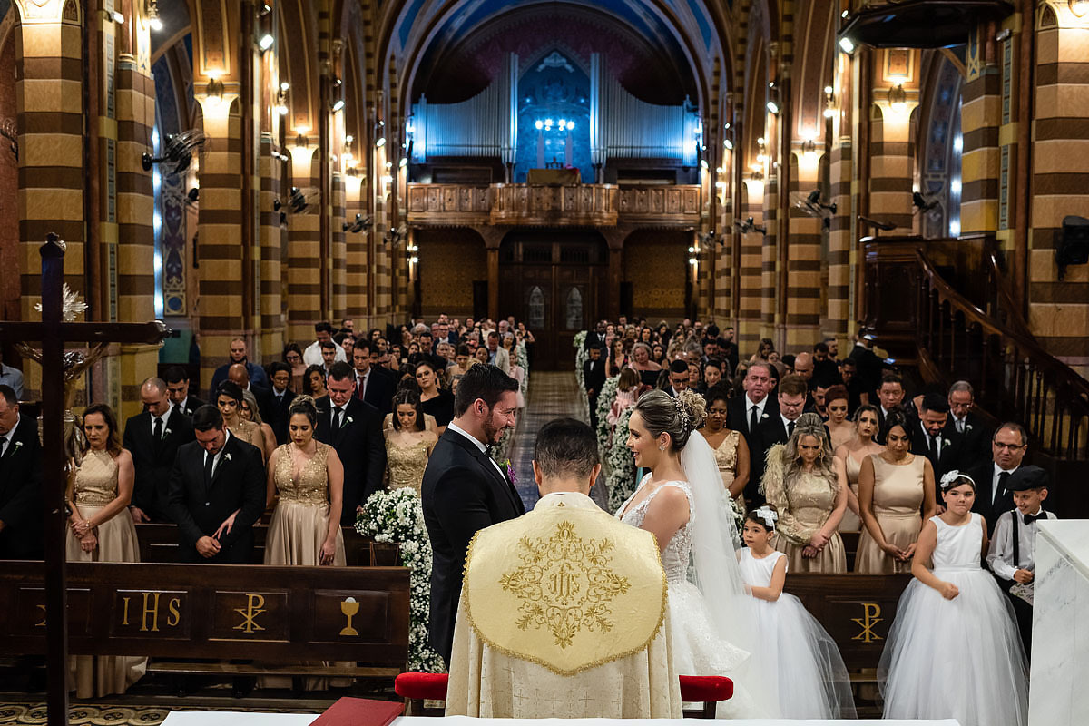 Casamento na catedral de Jundiaí