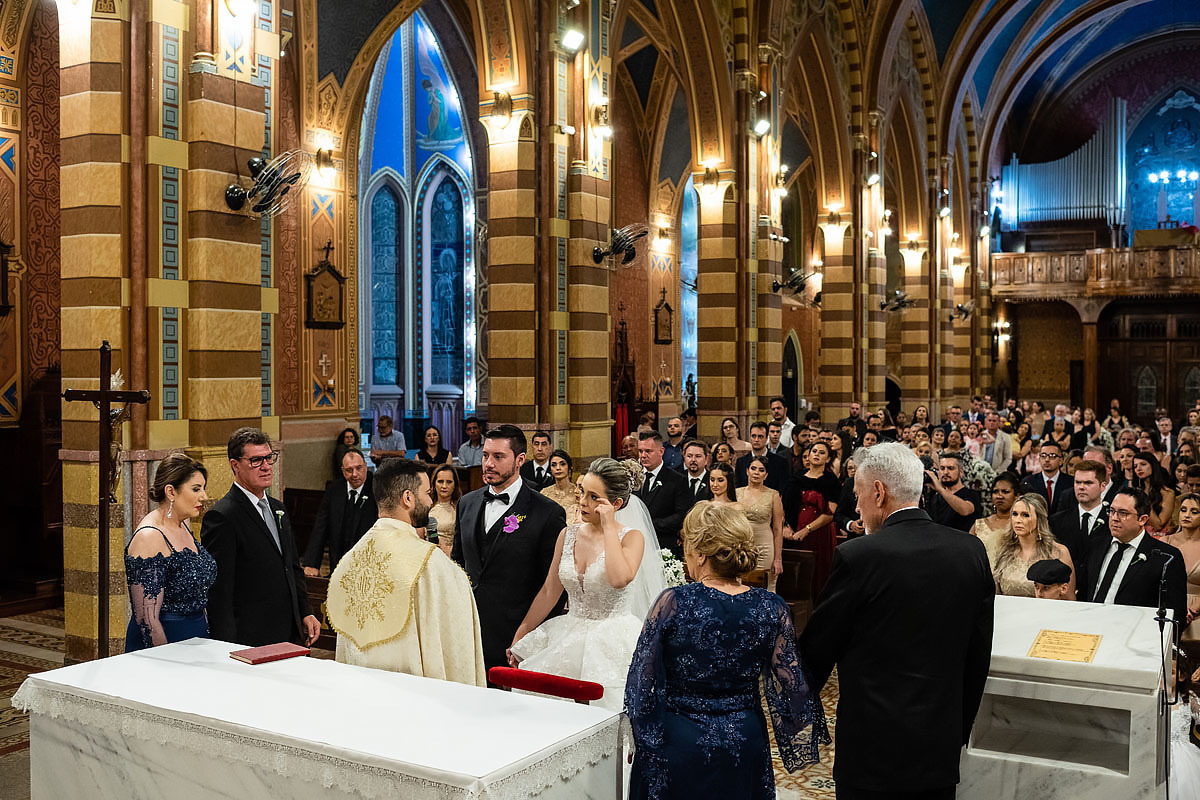 Casamento na catedral de Jundiaí