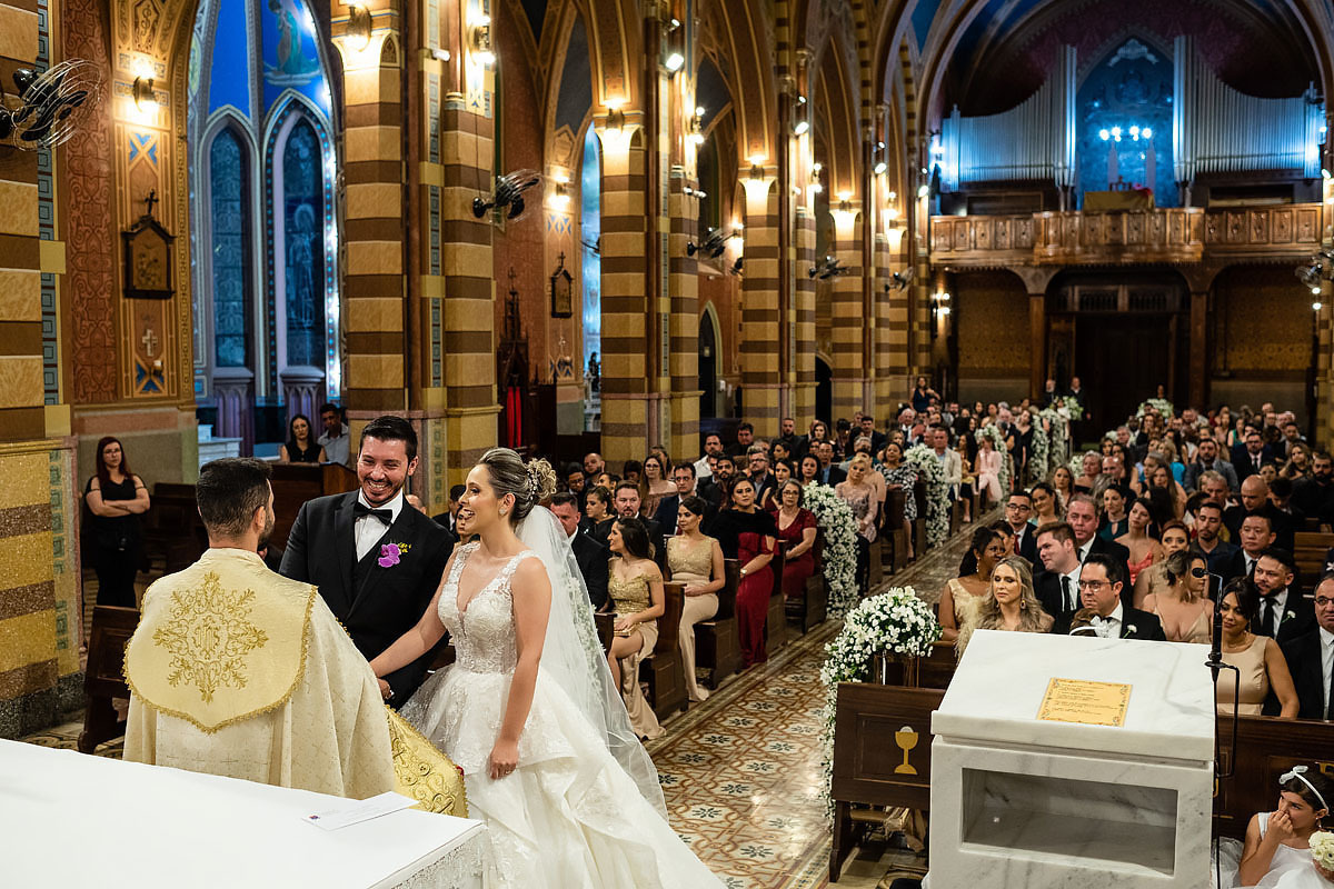 Casamento na catedral de Jundiaí