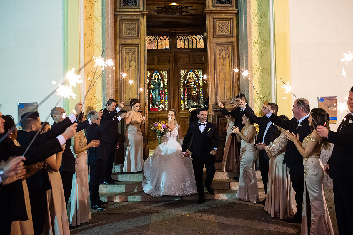 Casamento na catedral de Jundiaí