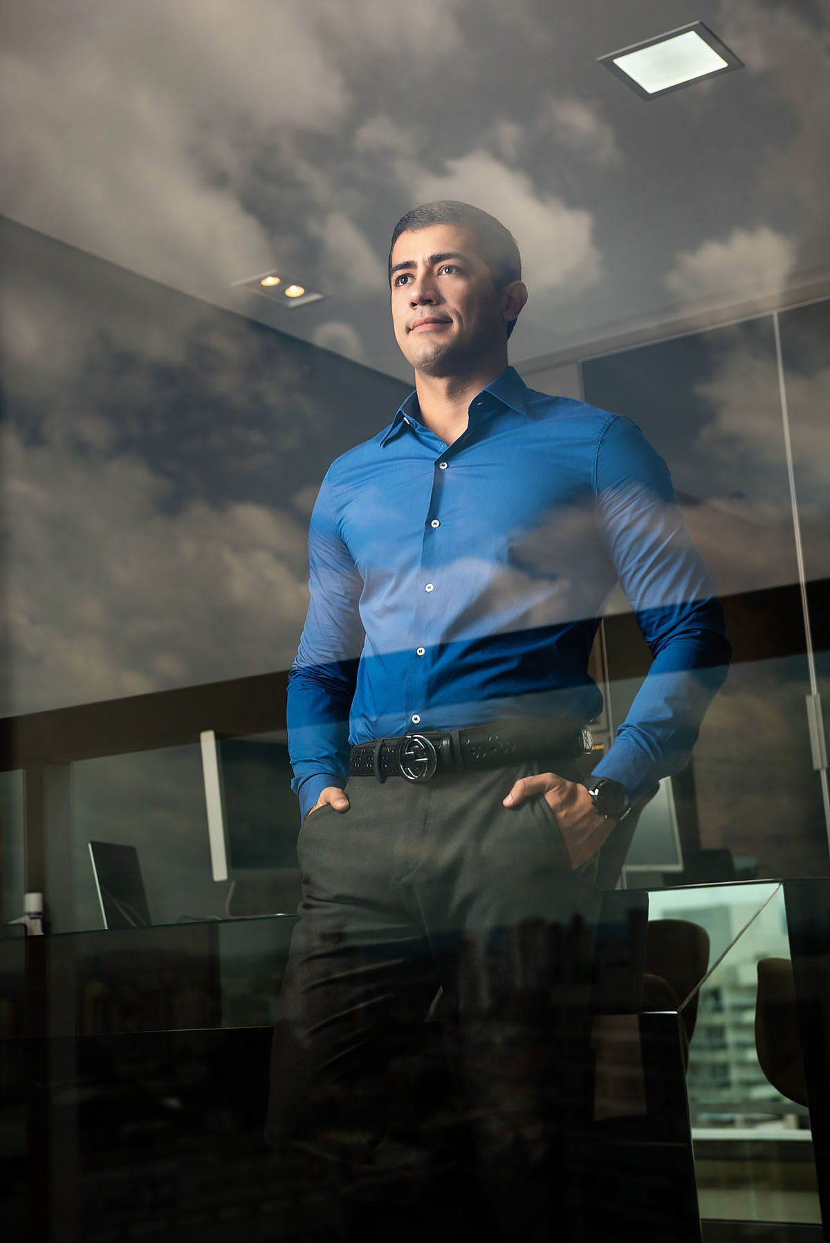 Retrato de empresário