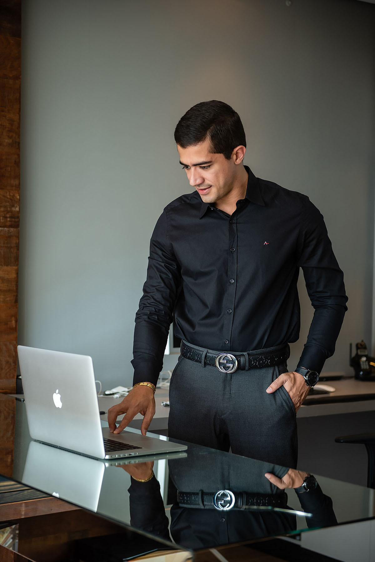 Retrato de empresário