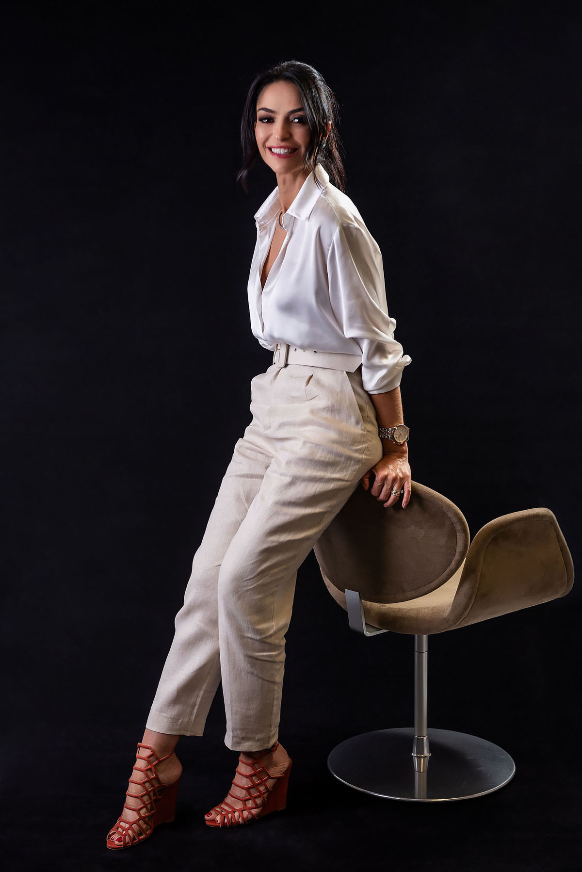 Retrato de esteticista renomada em Jundiaí