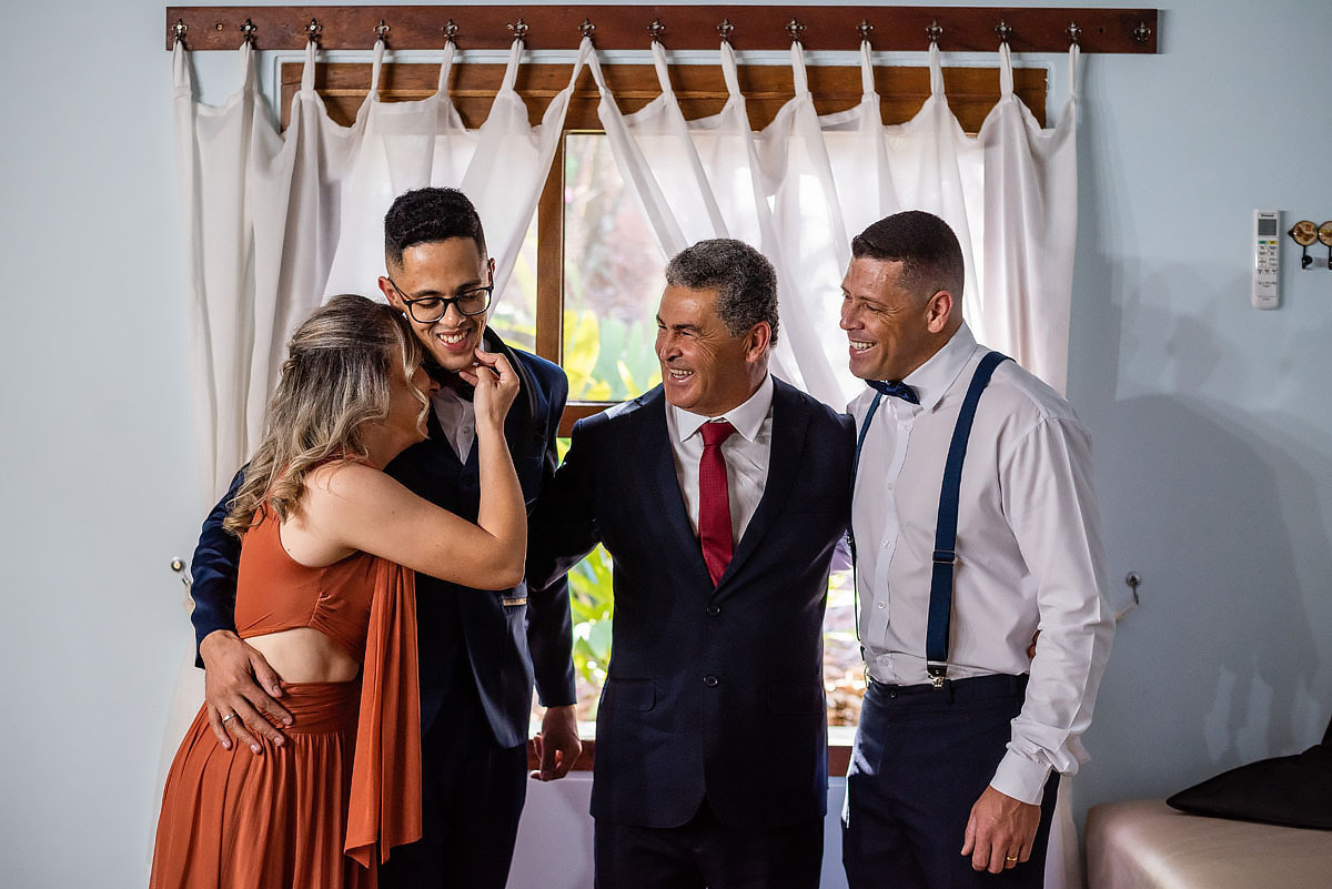 making do noivo no Alto das Palmeiras