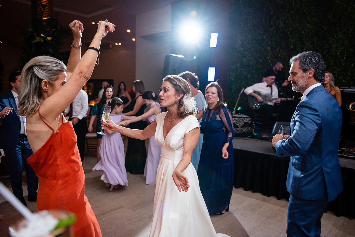 Festa de casamento no Portal Girasol