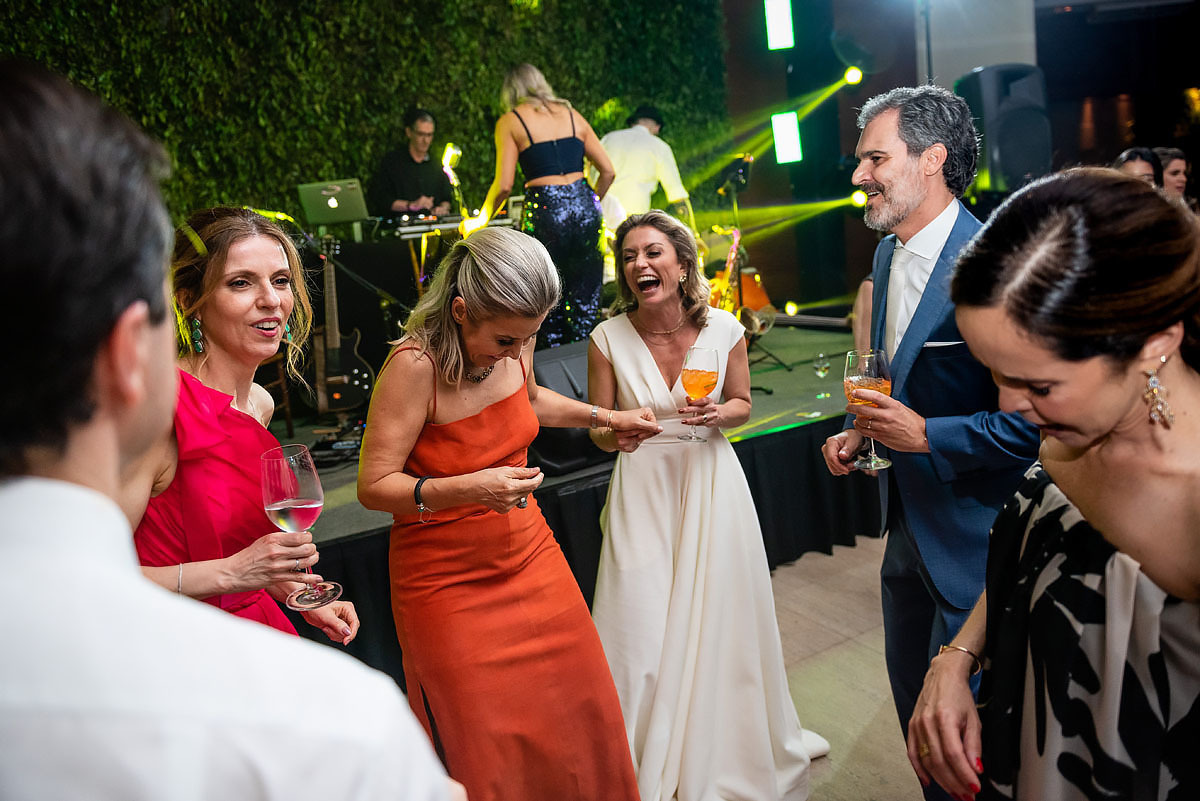 Festa de casamento no Portal Girasol