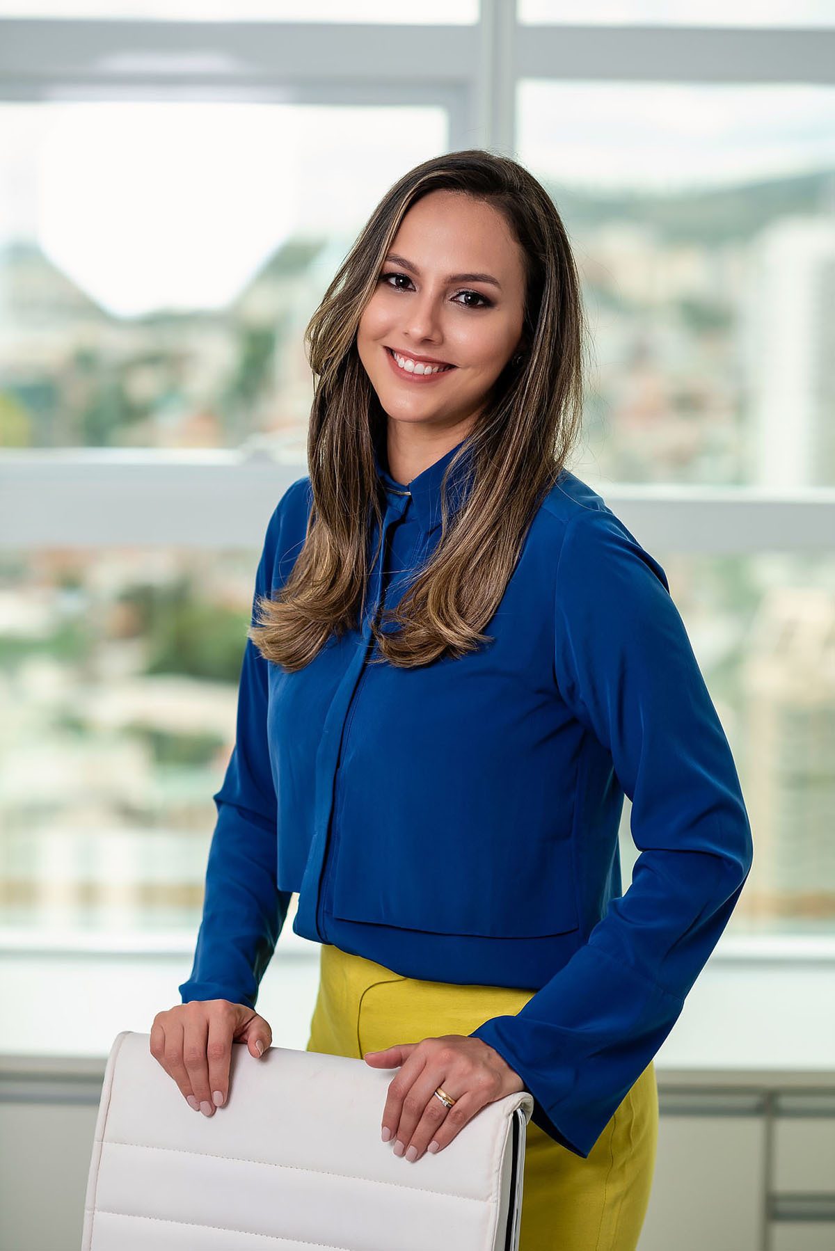 médica ginecologista no consultório